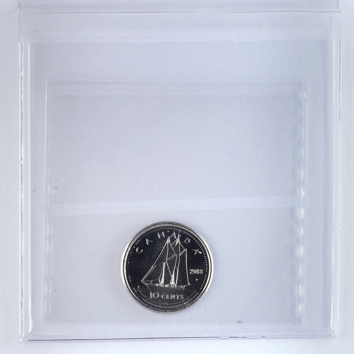 2018 Canada 10-cents ICCS Certified MS66 First Strike