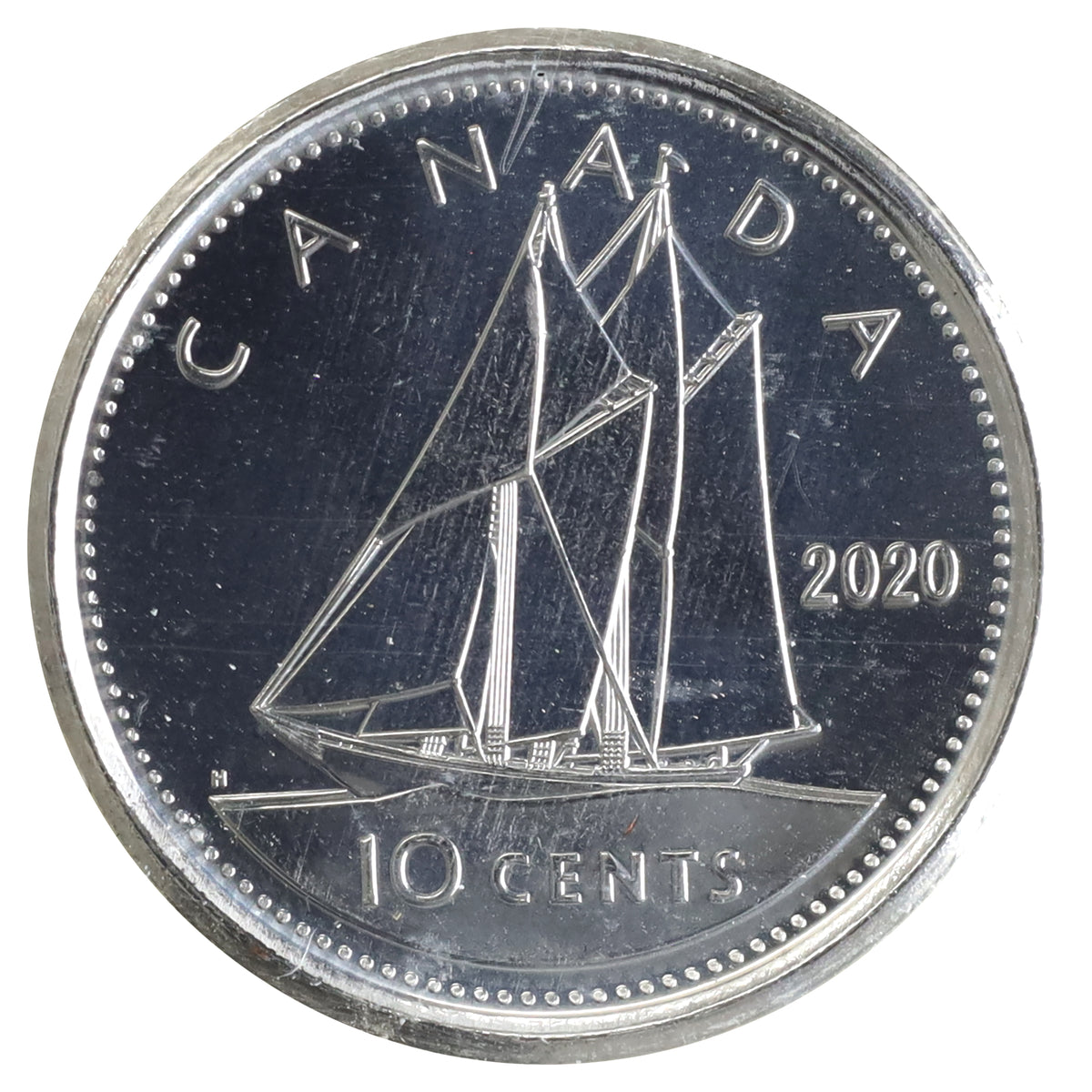 2020 Canada 10-cents ICCS Certified MS66 First Strike