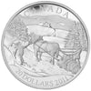 2011 Canada $20 Winter Scene Sterling Silver Coin