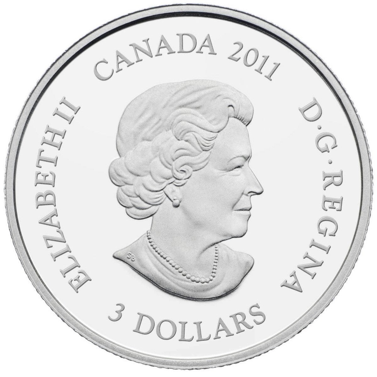 2011 Canada $3 Birthstone Collection - April Fine Silver