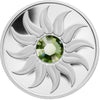 2011 Canada $3 Birthstone Collection - August (Peridot) Fine Silver