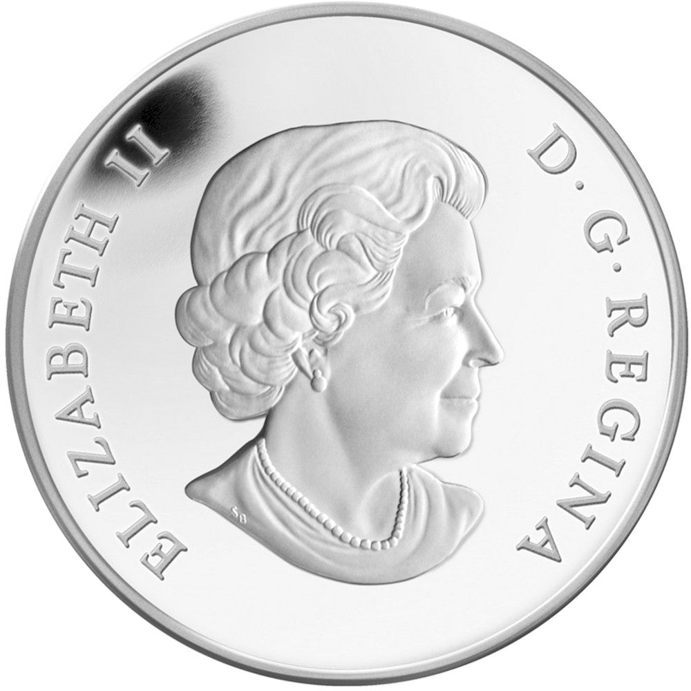 2011 Canada $15 Prince of Wales Ultra High Relief Sterling Silver