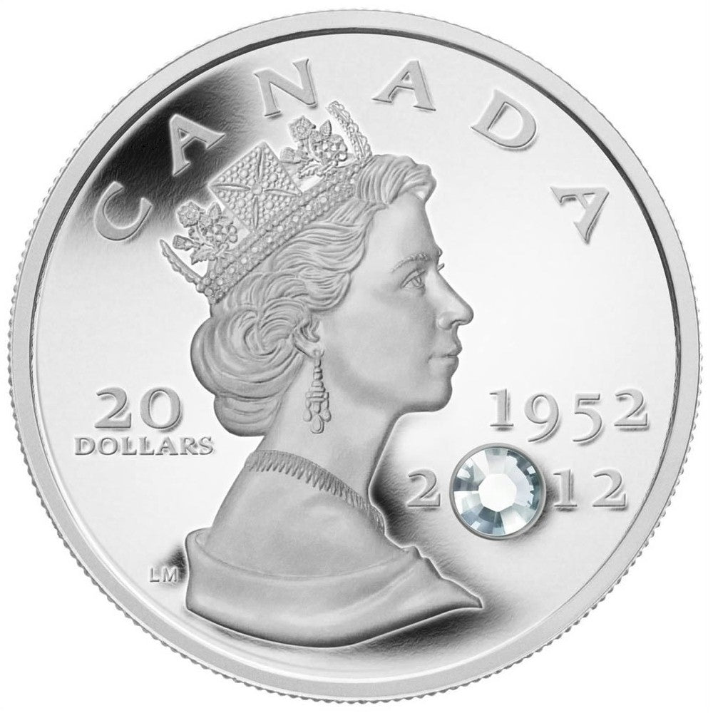 2012 Canada $20 Queen's Diamond Jubilee Silver 3-Coin Set (No Tax)