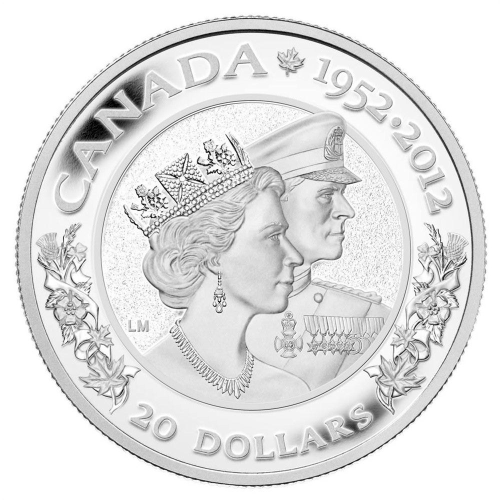 2012 Canada $20 Queen's Diamond Jubilee Silver 3-Coin Set (No Tax)