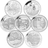 2012-2013 Canada $20 Group Of Seven 7-coin set in Deluxe Case (No Tax)