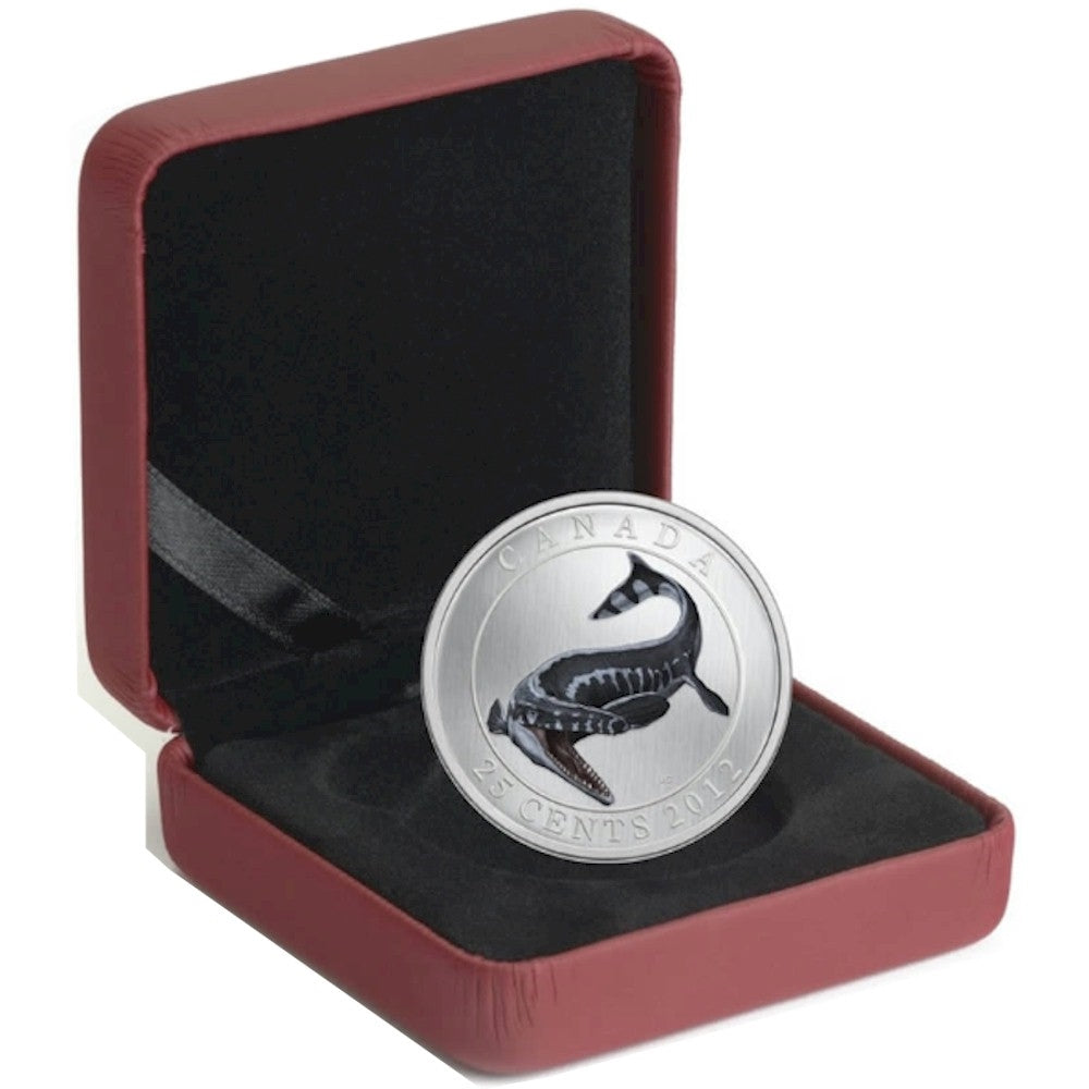 2013 Canada 25-cent Prehistoric Animals - Tylosaurus Pembinensis