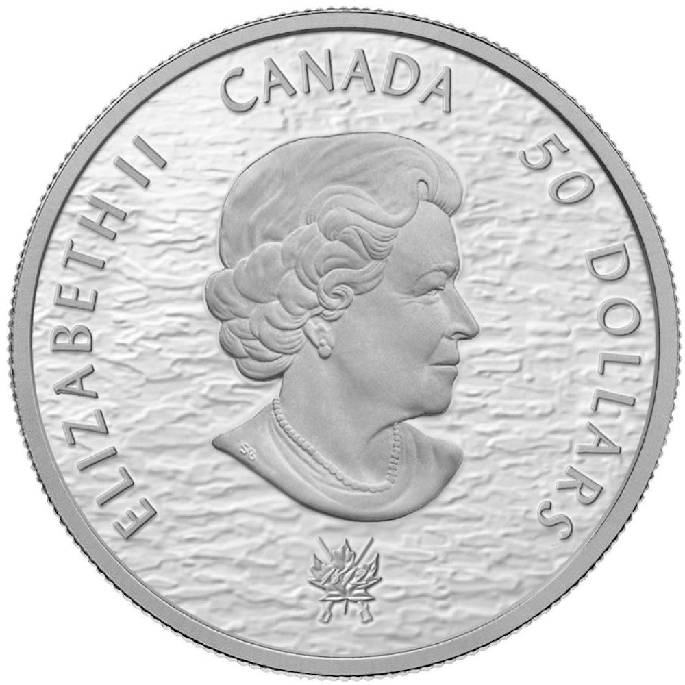 2013 Canada $50 HMS Shannon & USS Chesapeake 5oz. Silver (No Tax)