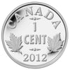 2012 Canada 1-cent Farewell to the Penny 5-coin Set (No Tax)
