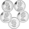2012 Canada 1-cent Farewell to the Penny 5-coin Set (No Tax)
