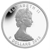 2013 Canada $5 Silver Maple Leaf with Selective Gold Plating (No Tax)