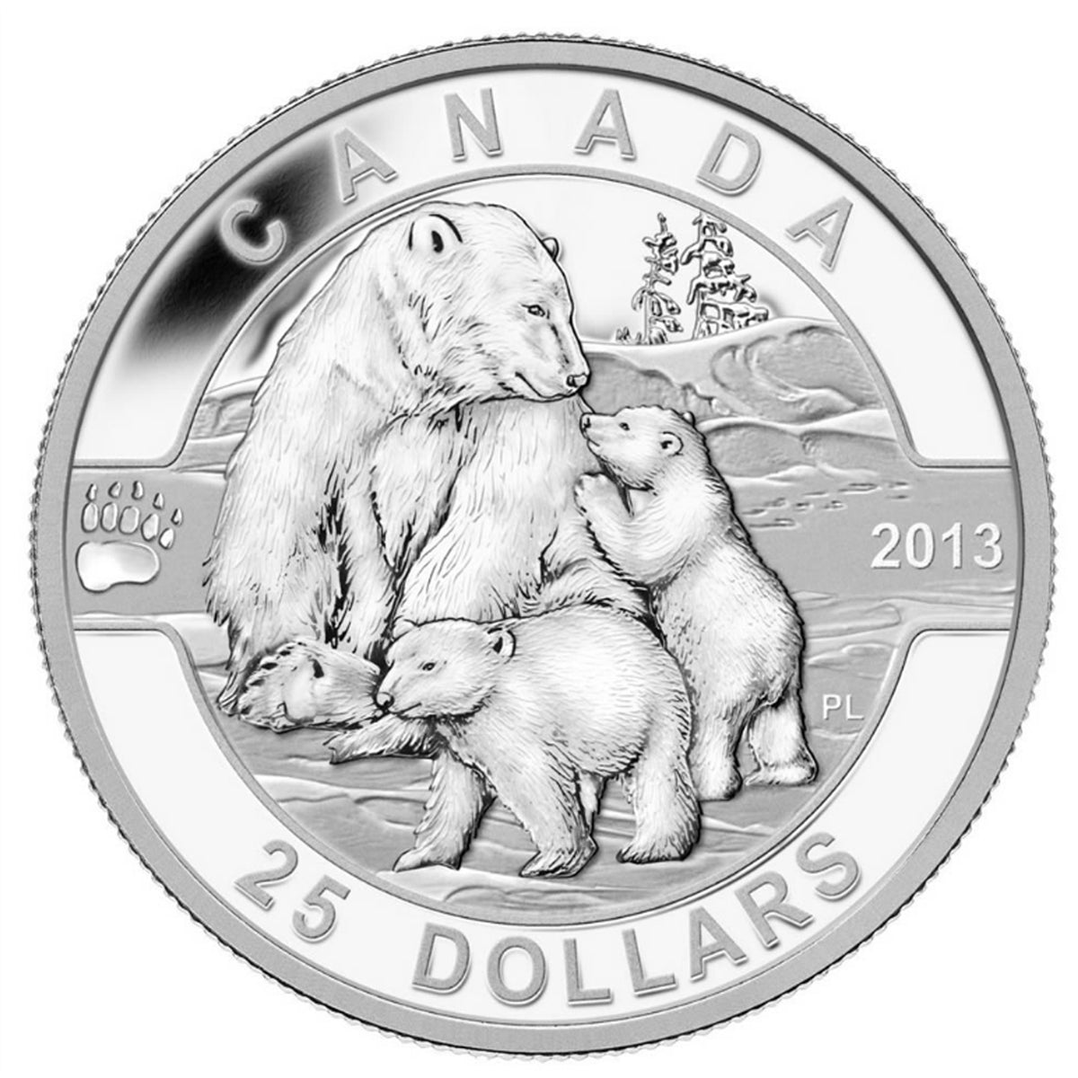 2013 O Canada $25 5-Coin Set in Deluxe Wooden Box (No Tax)