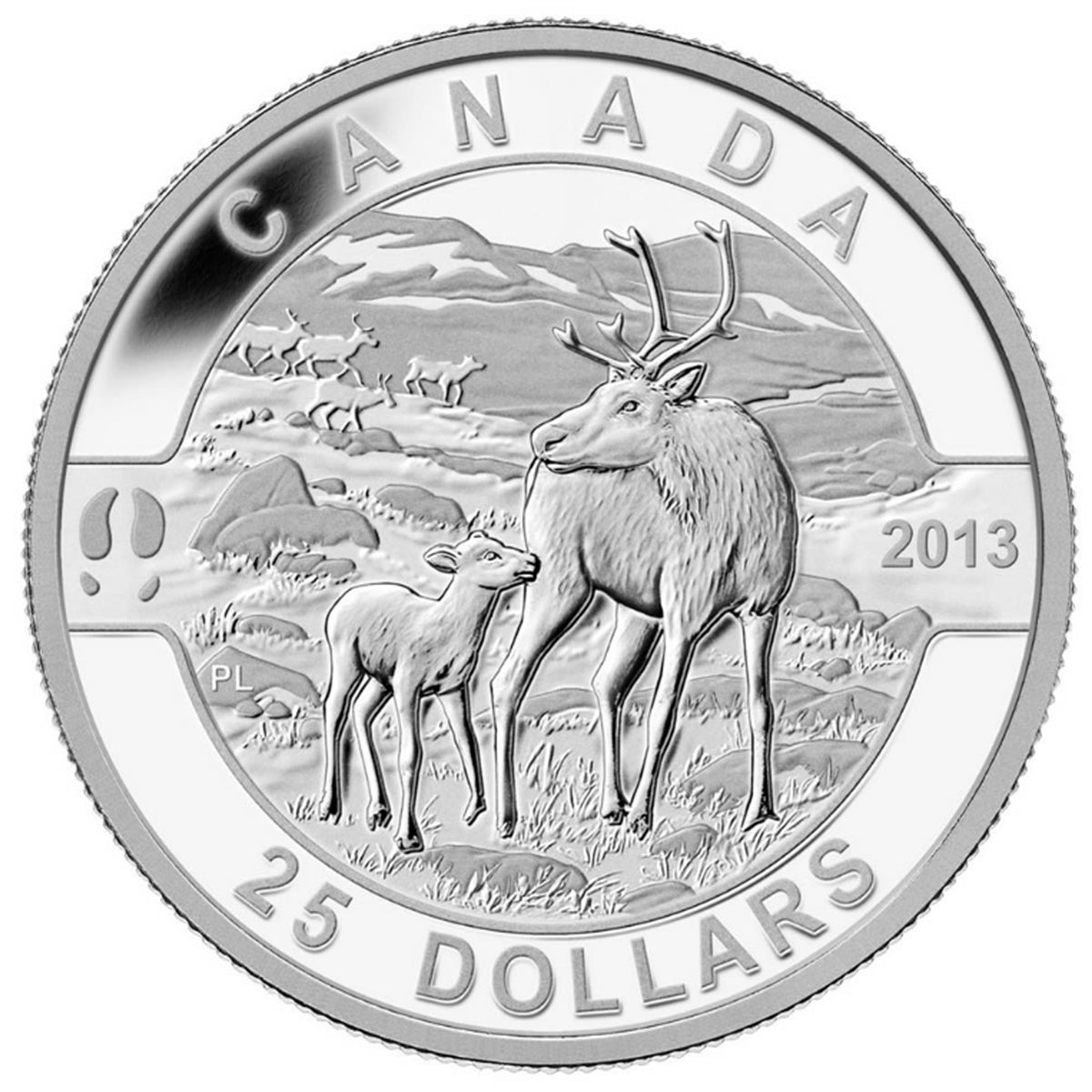 2013 O Canada $25 5-Coin Set in Deluxe Wooden Box (No Tax)