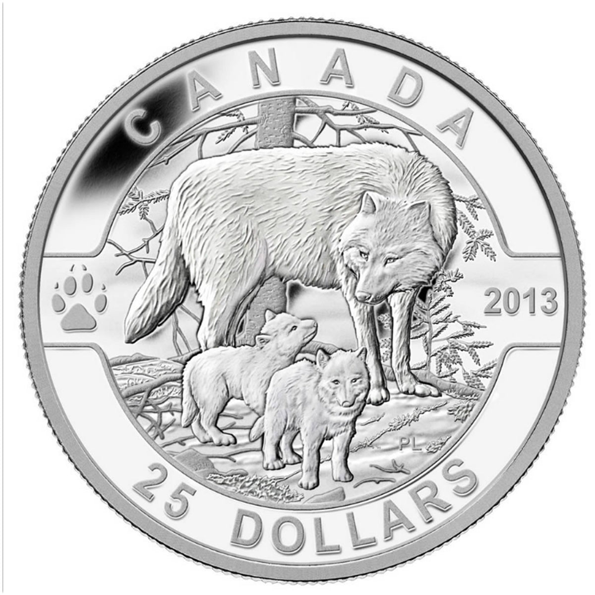 2013 O Canada $25 5-Coin Set in Deluxe Wooden Box (No Tax)