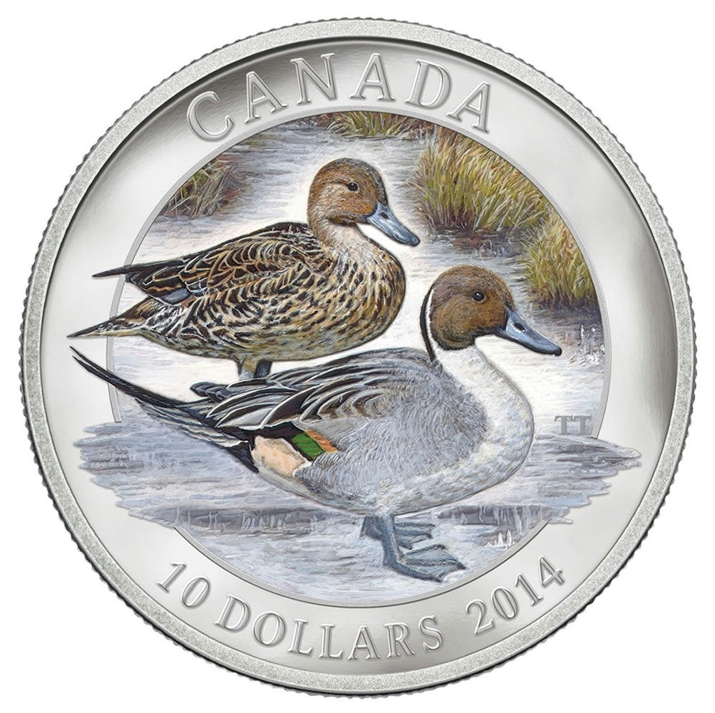 2013-2014 $10 Ducks of Canada 3-coin Deluxe Box Set & Caller (No Tax)