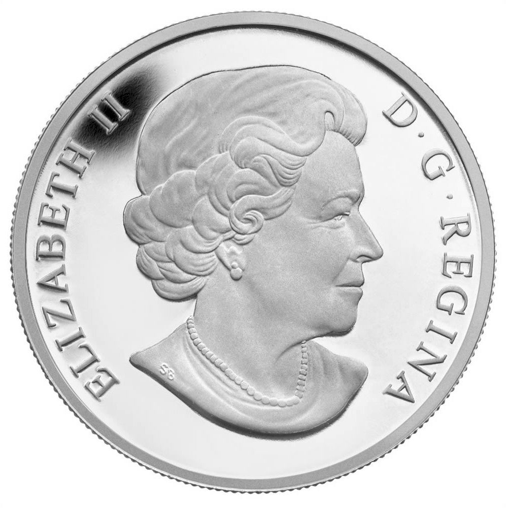 2013 $25 O Canada - The Polar Bear (#2) Fine Silver (No Tax) 123120