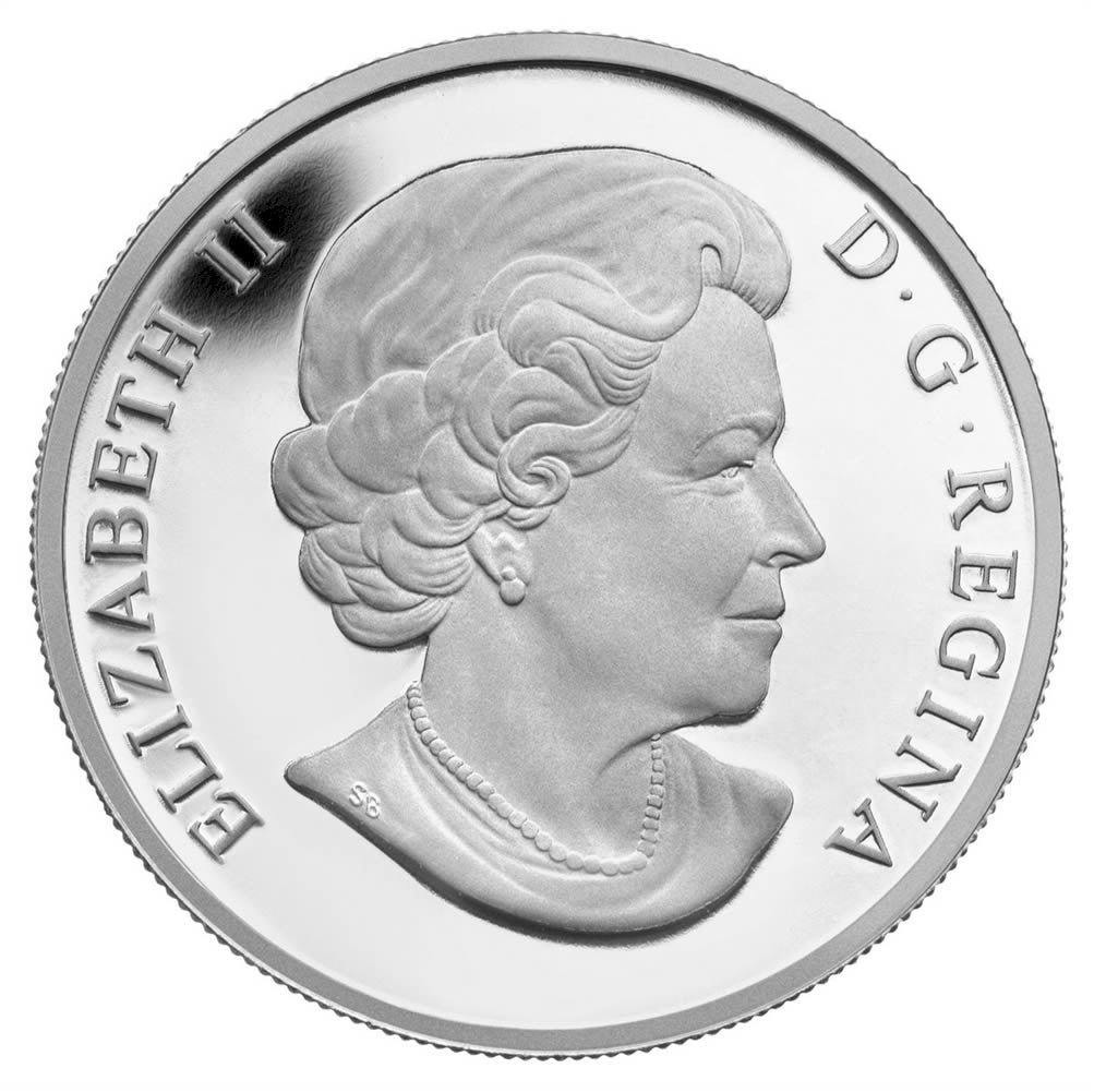 2013 $25 O Canada - The Caribou (#4) Fine Silver (No Tax)