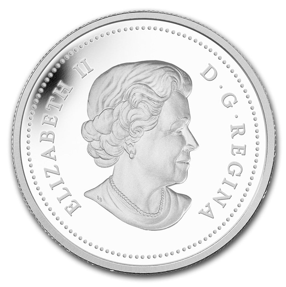 2013 Canada $20 The Beaver Fine Silver Coin (TAX Exempt)