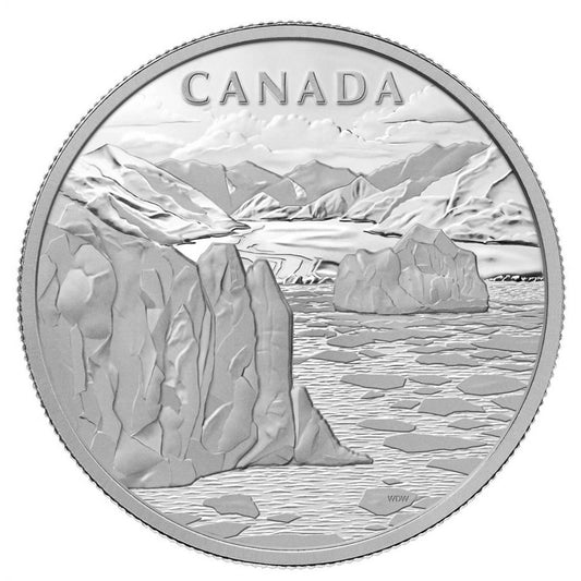2013 Canada $250 Canada's Arctic Landscape Fine Silver Kilo (No Tax)