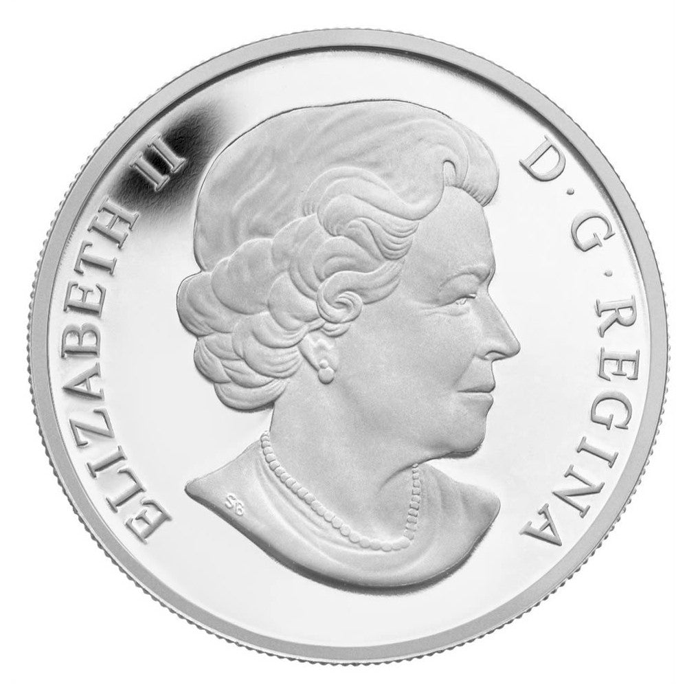 2013 $10 O Canada Hockey (#9) Fine Silver (No Tax)