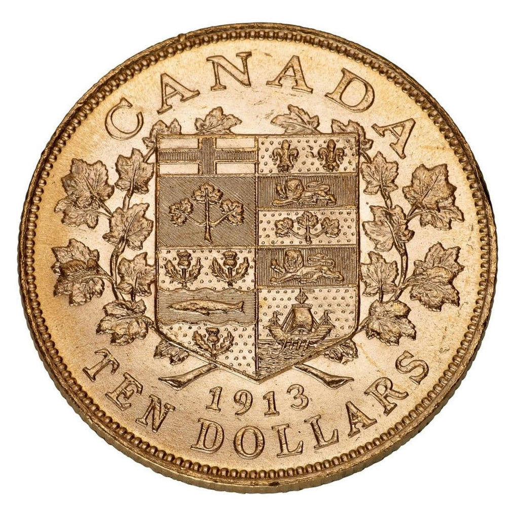 1913 $10 Canada's First Gold Coins - Hand-Selected Gold