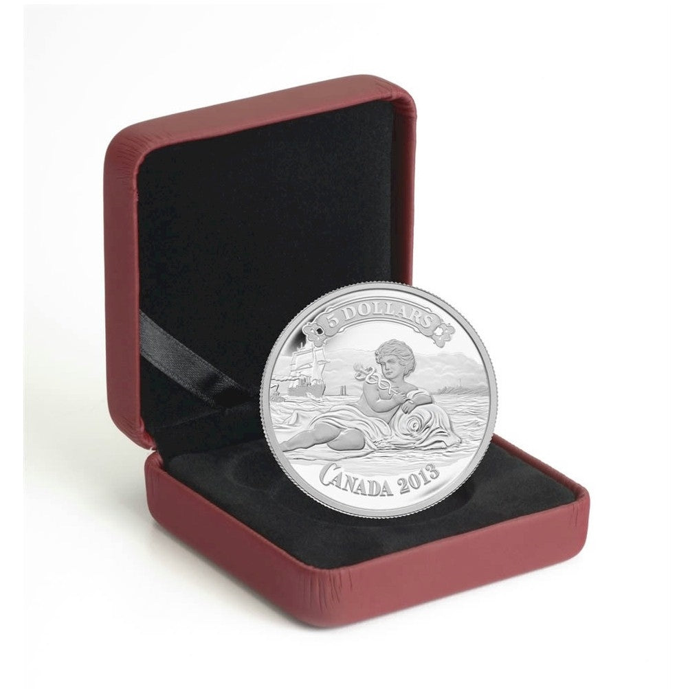 2013 $5 Canadian Bank of Commerce Bank Note Design Fine Silver (No Tax)