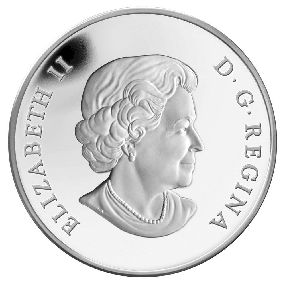 2013 Canada $25 Grandmother Moon Mask Fine Silver (TAX Exempt)