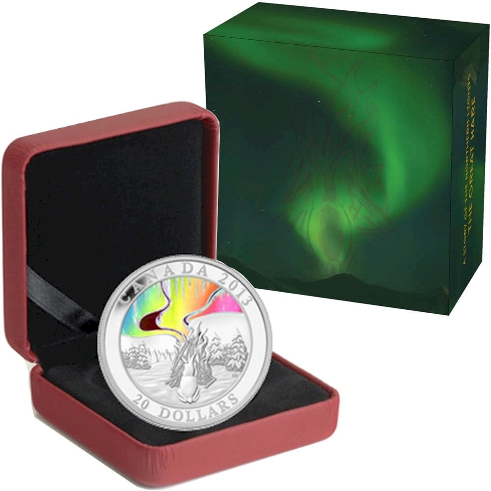 2013 Canada $20 Story of the Northern Lights: The Great Hare (No Tax)