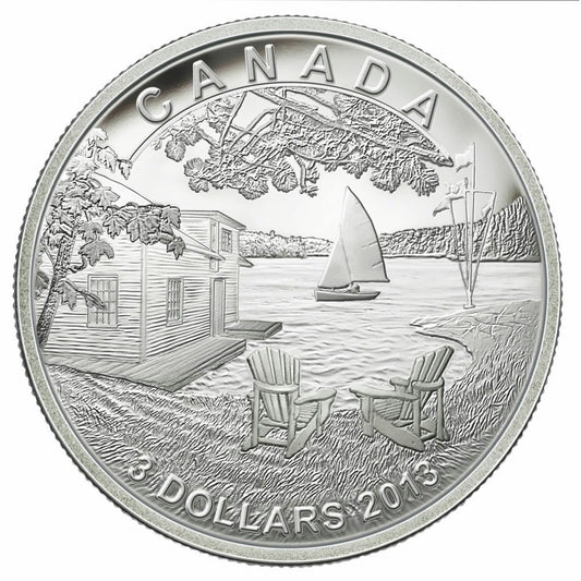 2013 Canada $3 Martin Short Presents Canada Fine Silver (No Tax)