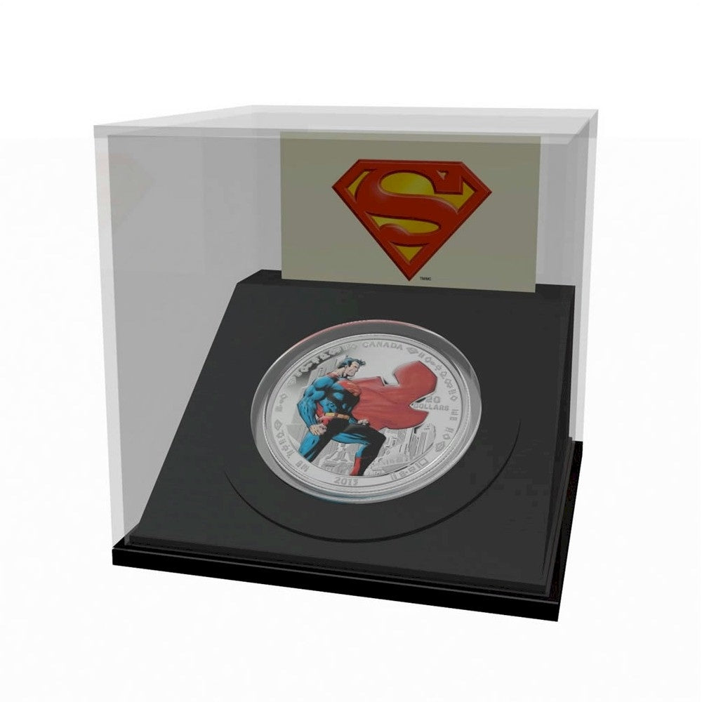 2013 Canada $20 Superman - Man of Steel Fine Silver (No Tax)