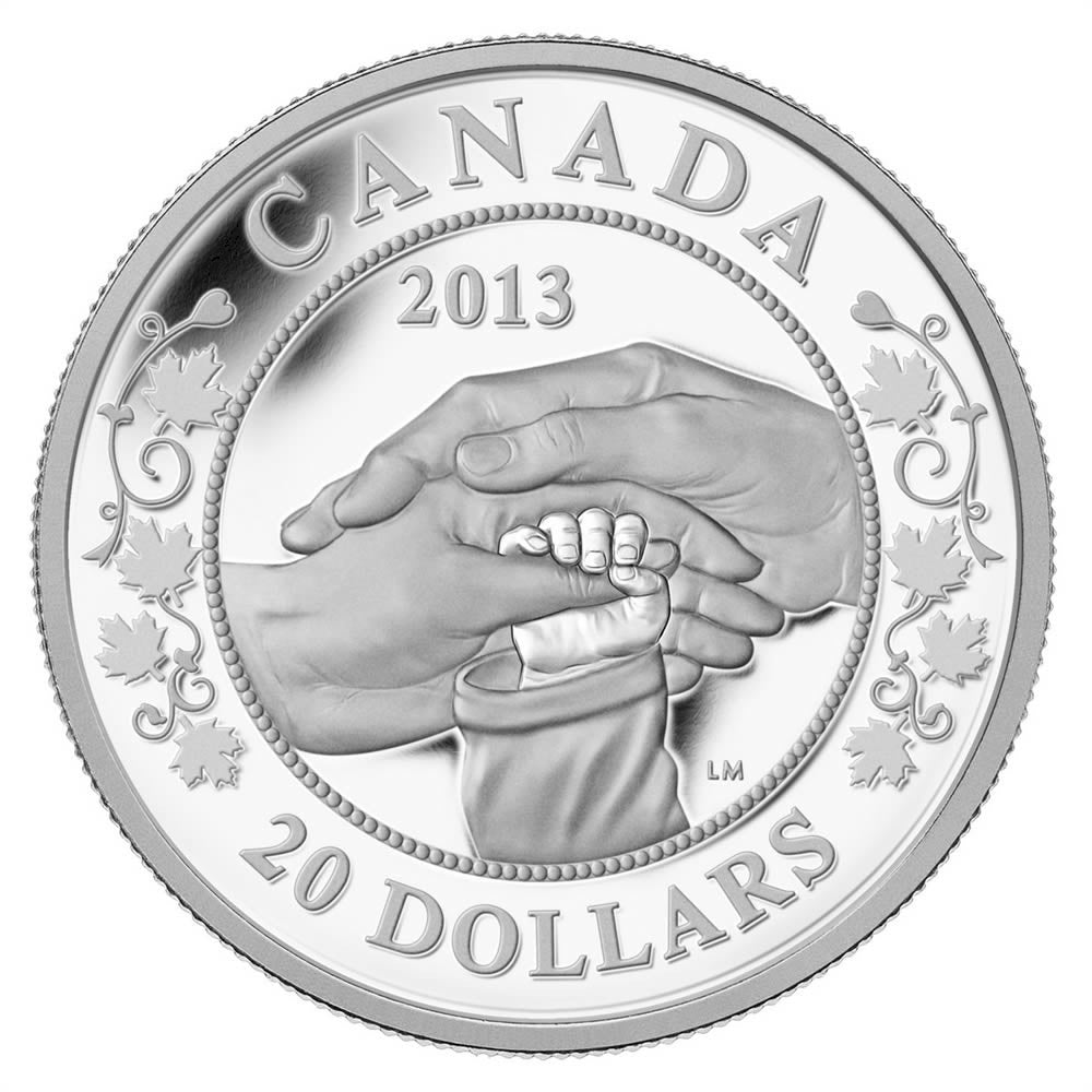2013 Canada $20 Birth of the Royal Infant Silver 3-Coin Set (No Tax)