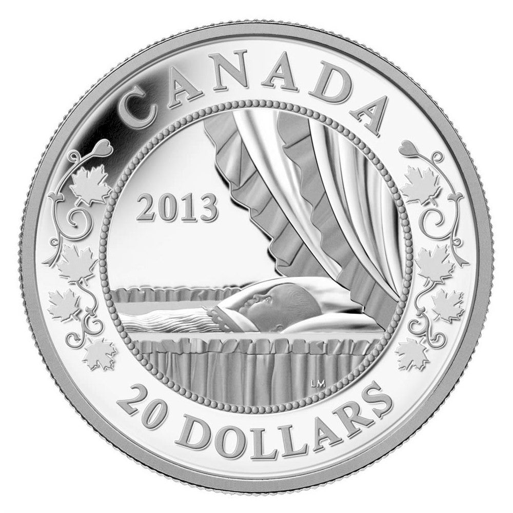 2013 Canada $20 Birth of the Royal Infant Silver 3-Coin Set (No Tax)