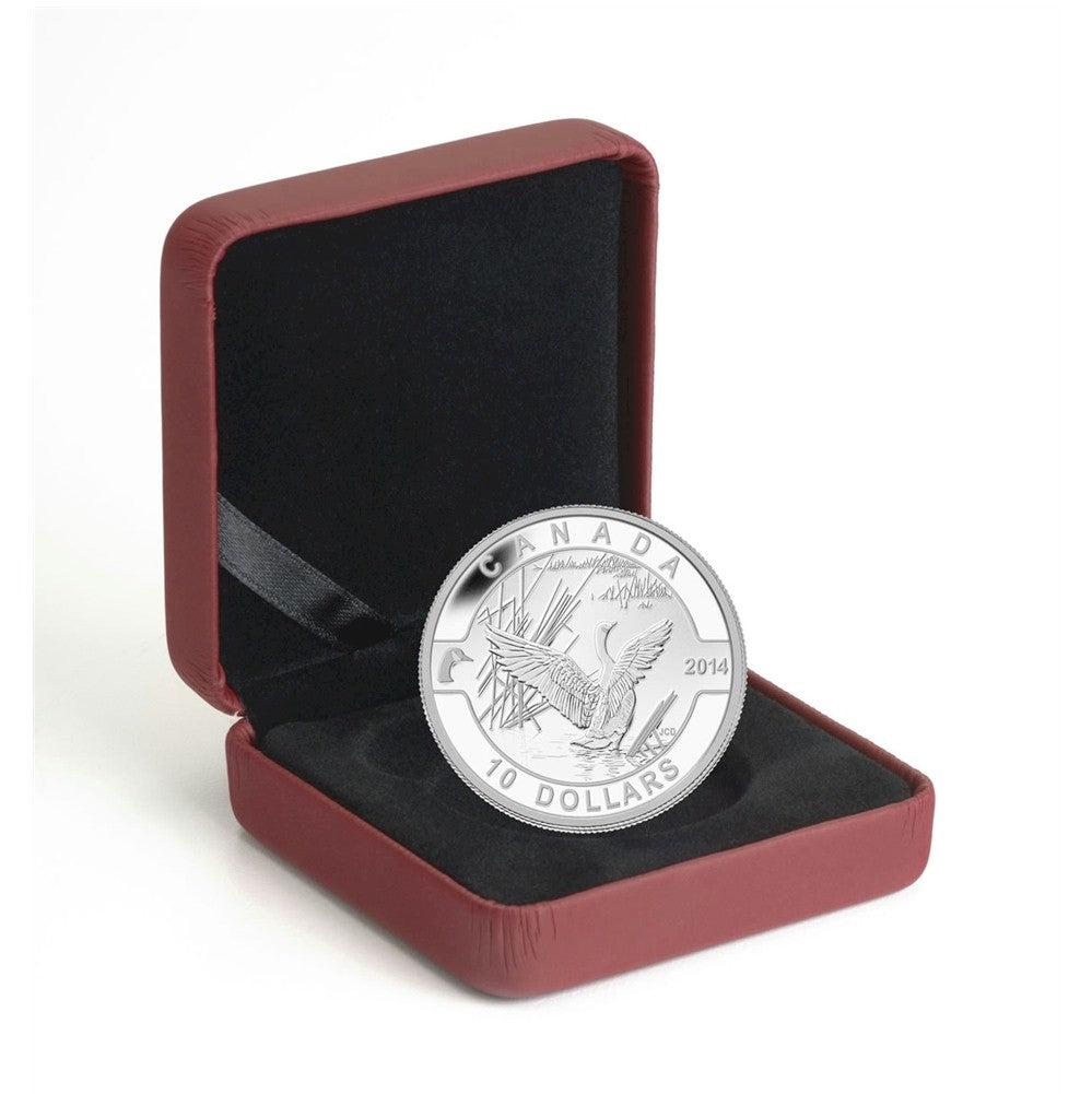 2014 $10 O Canada - Canada Goose (#6) Fine Silver (No Tax)