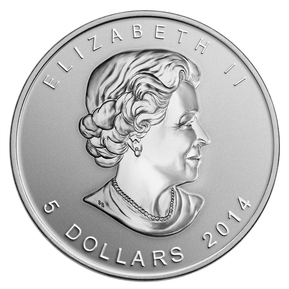 2014 Canada $5 Maple Leaf Reverse Proof Bullion Replica (No Tax)
