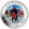 2014 Canada $10 Skating in Canada Fine Silver (No Tax)