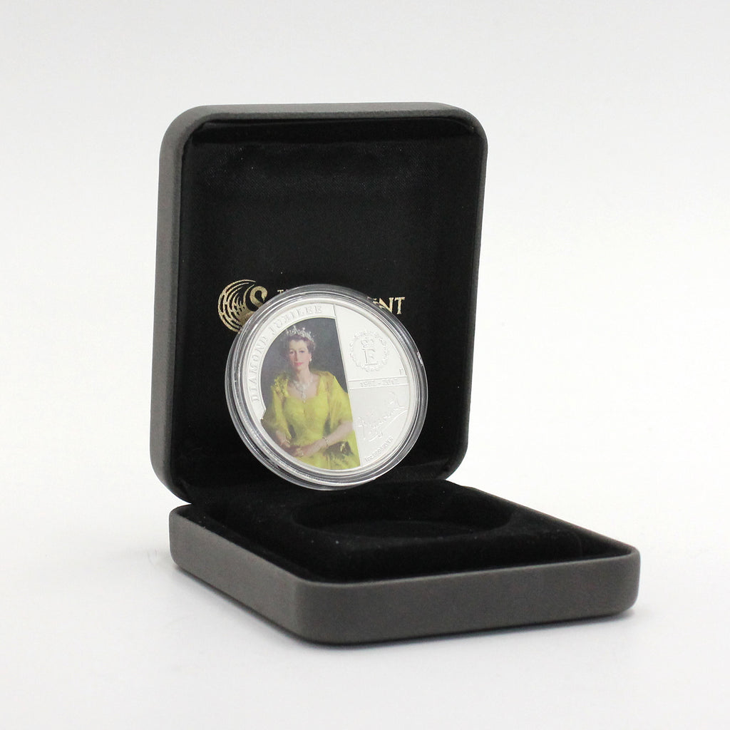 2012 Australia $1 Queen Elizabeth II Diamond Jubilee Silver (NO Tax)