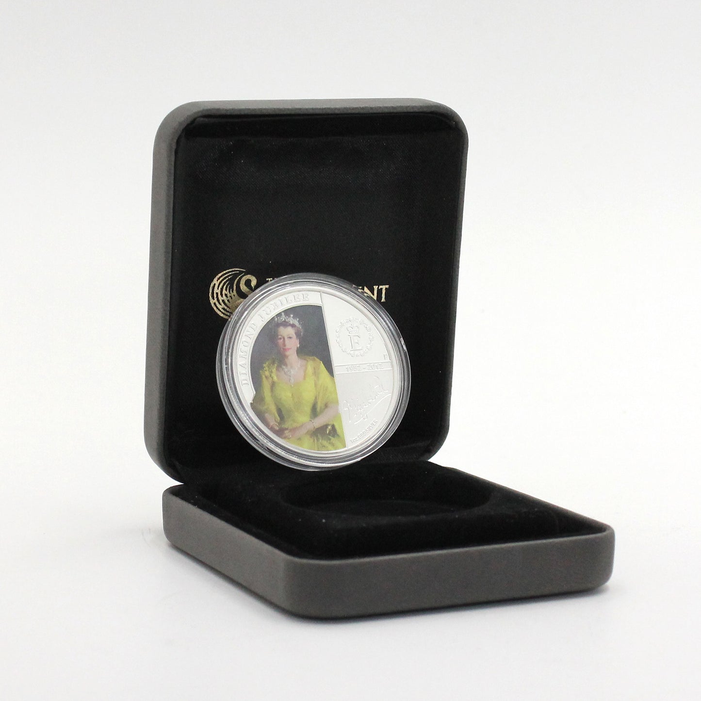 2012 Australia $1 Queen Elizabeth II Diamond Jubilee Silver (NO Tax)