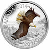 2014 Canada $20 Soaring Bald Eagle Fine Silver (TAX Exempt)