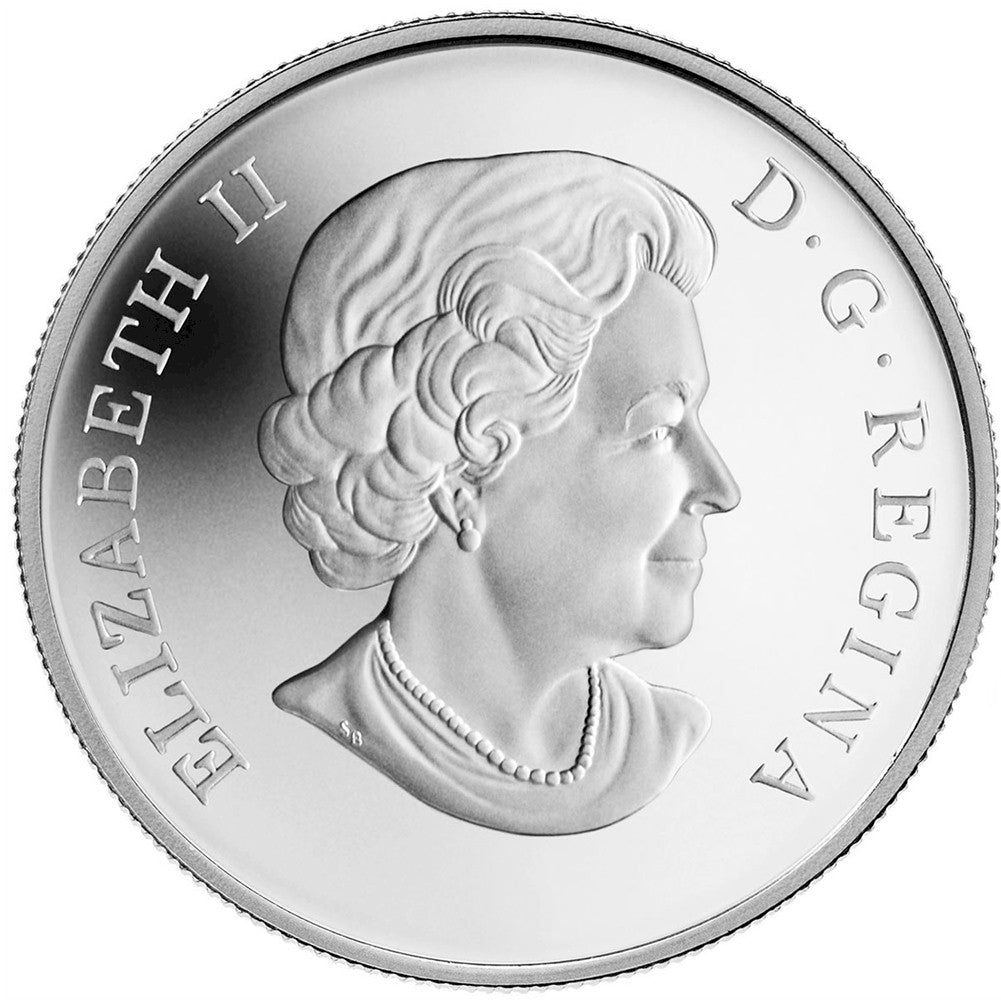 2014 Canada $10 First Nations Art - Salmon Fine Silver (No Tax)