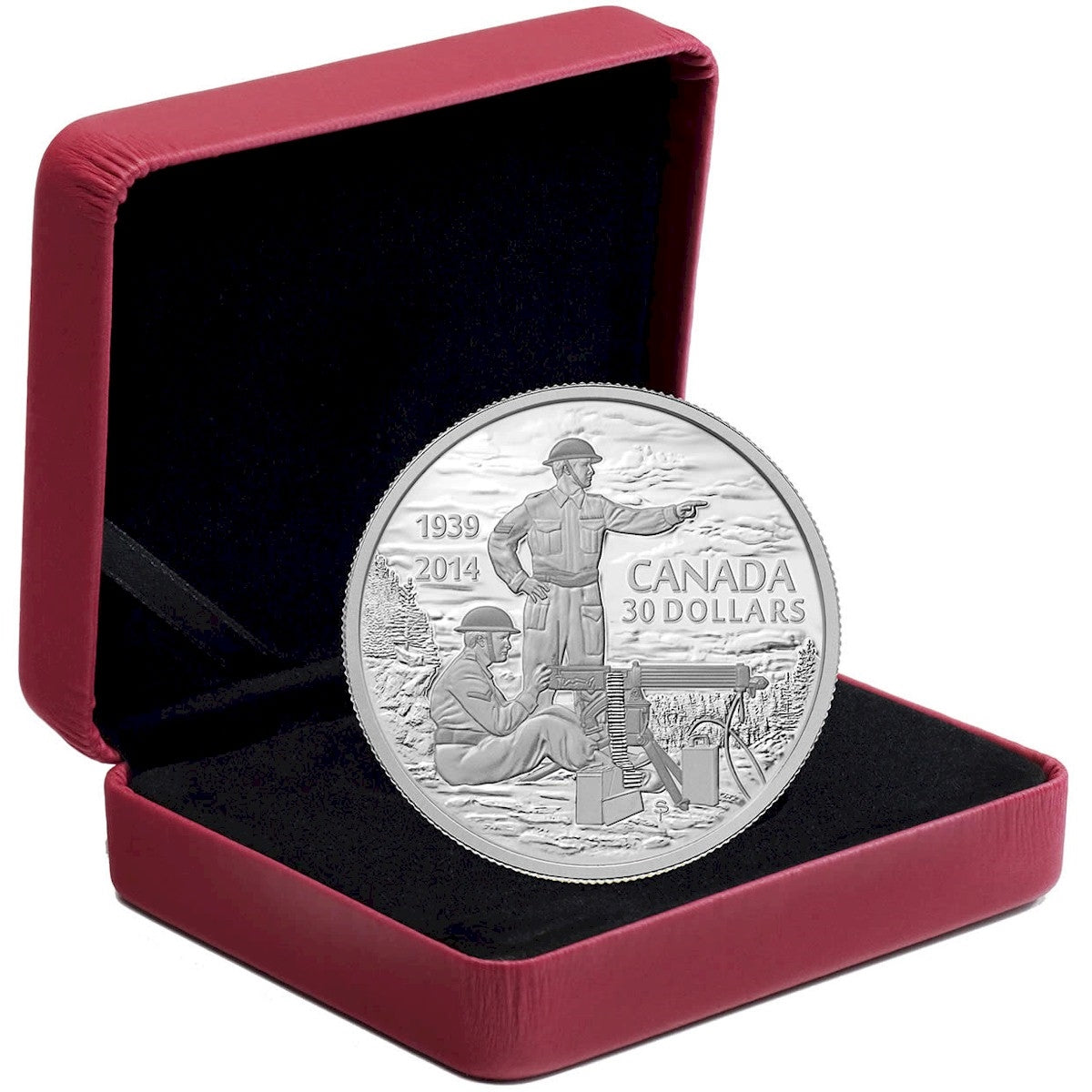 2014 Canada $30 75th Anniversary of the Declaration of WWII (TAX Exempt)