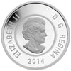2014 $5 Flowers in Canada - Poinsettia Silver & Niobium Coin (No Tax)