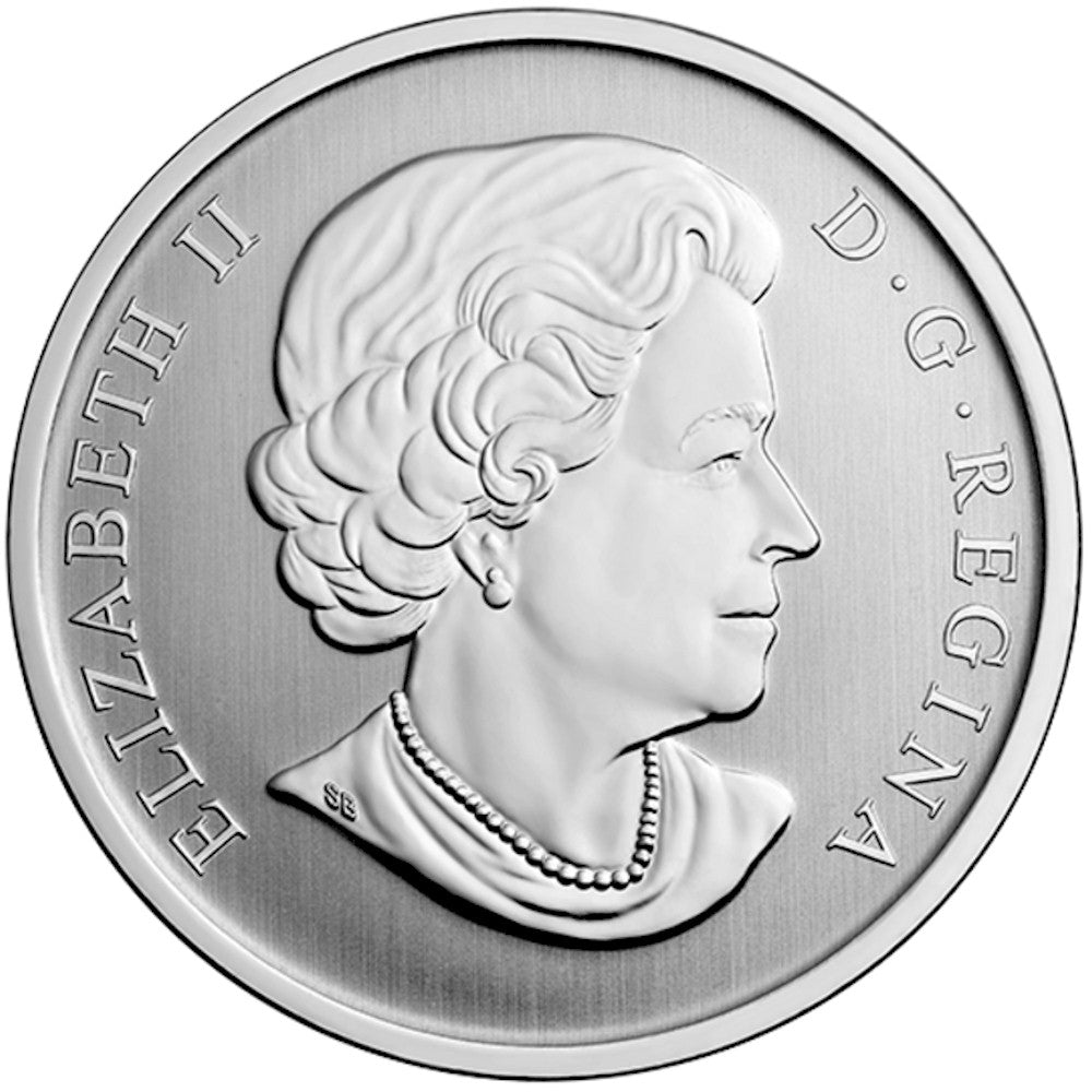 2015 25-cent Ducks of Canada - Cinnamon Teal Coloured Cupronickel Coin