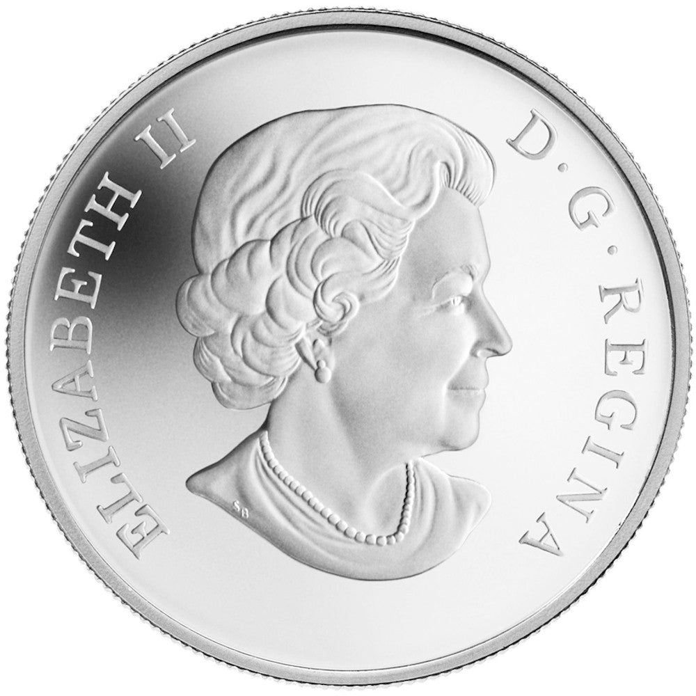 2014 Canada $10 "Wait for Me, Daddy" Fine Silver Coloured (No Tax)