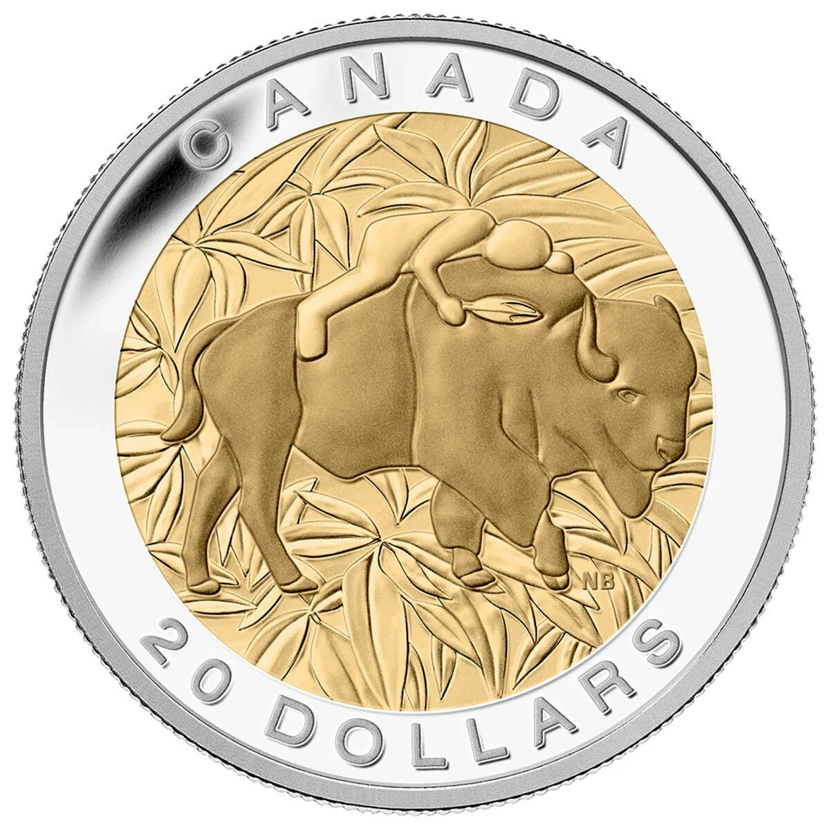 2014 Canada $20 Seven Sacred Teachings: Respect Fine Silver (No Tax)