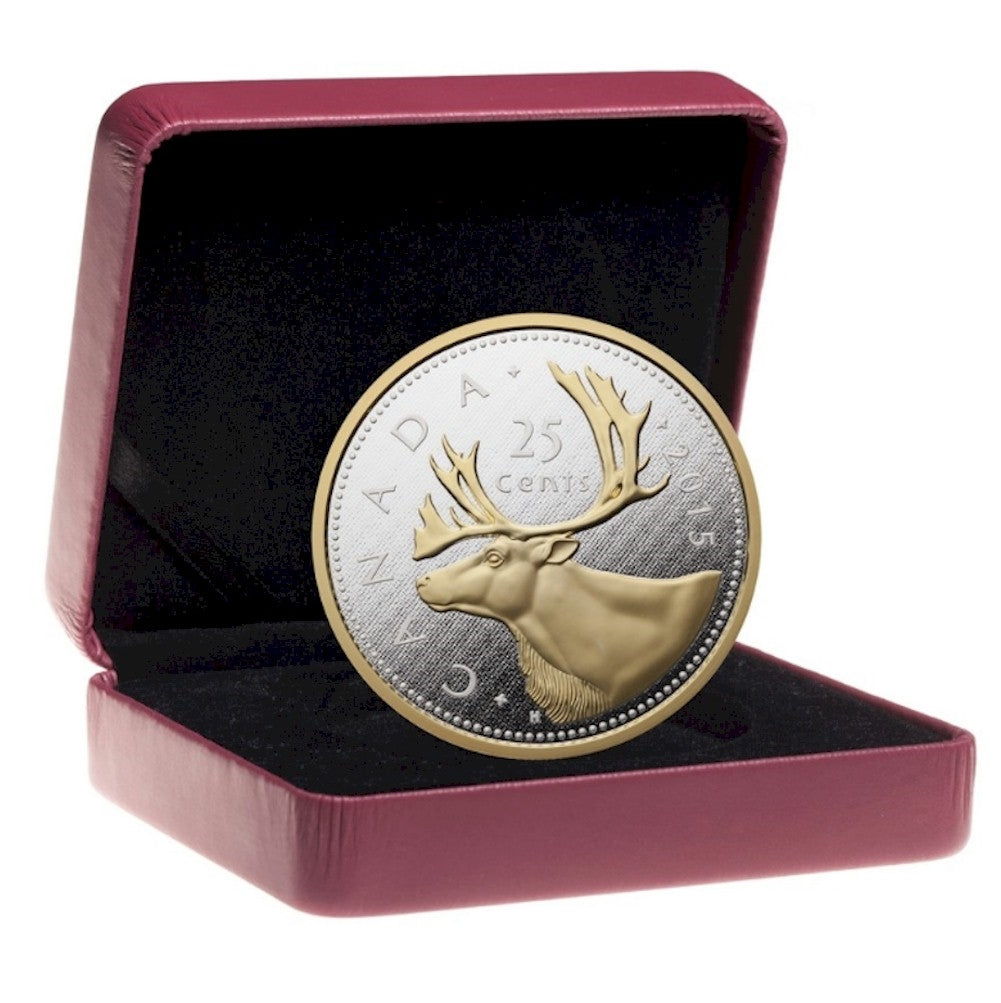 2015 Canada 5oz. 25-cent Big Coin Fine Silver (No Tax)
