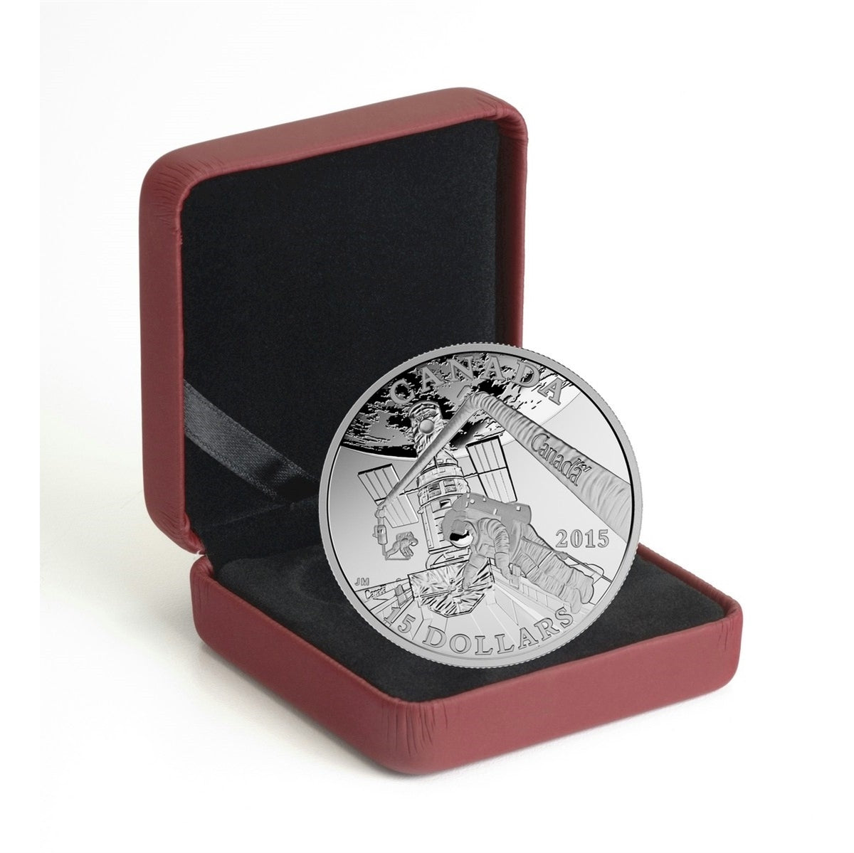 2015 $15 Exploring Canada - Space Exploration Fine Silver (No Tax)