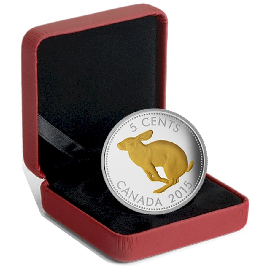 2015 5-cent Legacy of the Canadian Nickel - The Centennial (No Tax)