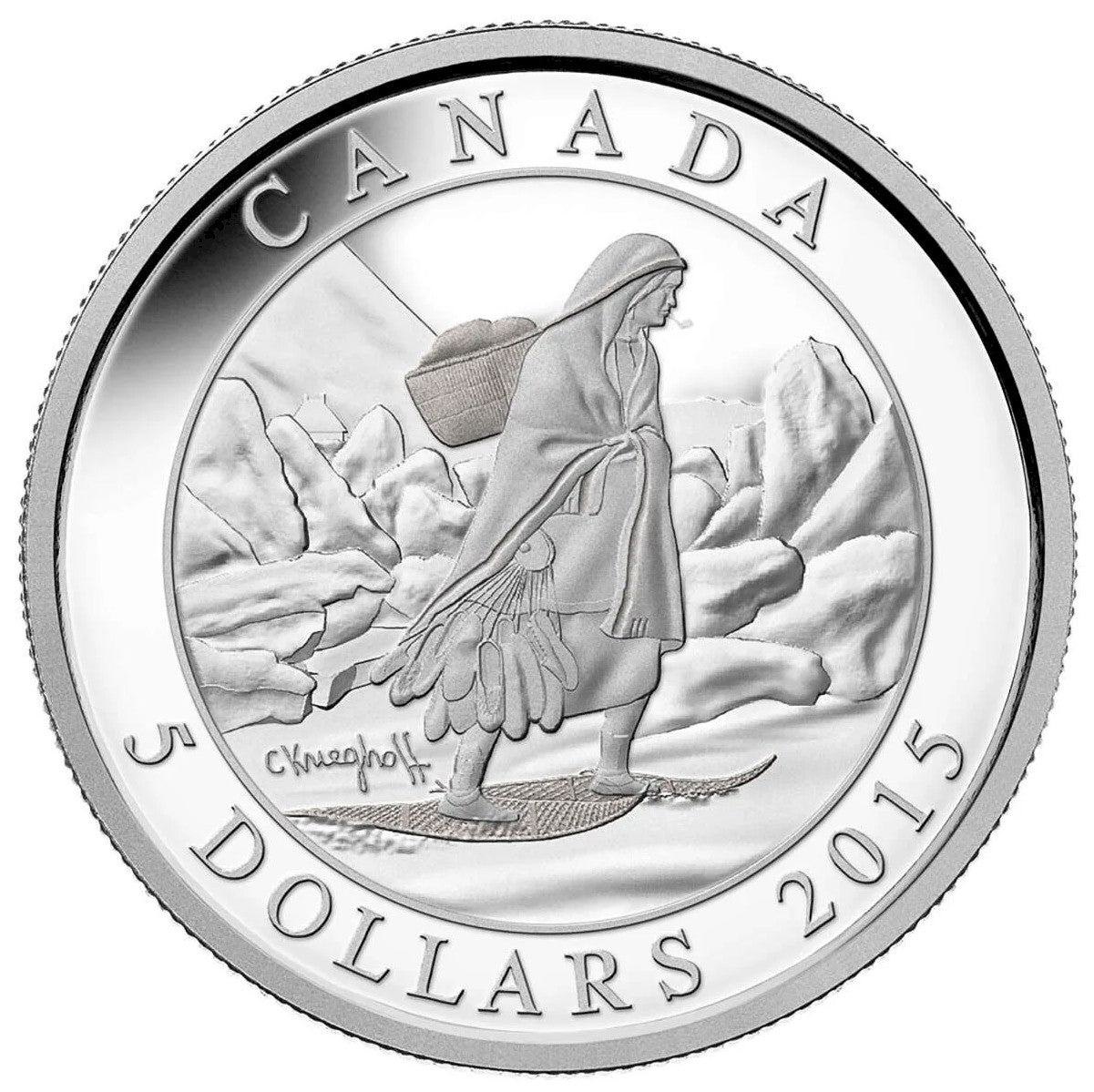 2015 Canada $5 Cornelius Krieghoff 200th Anniversary 3-coin Set (No Tax)