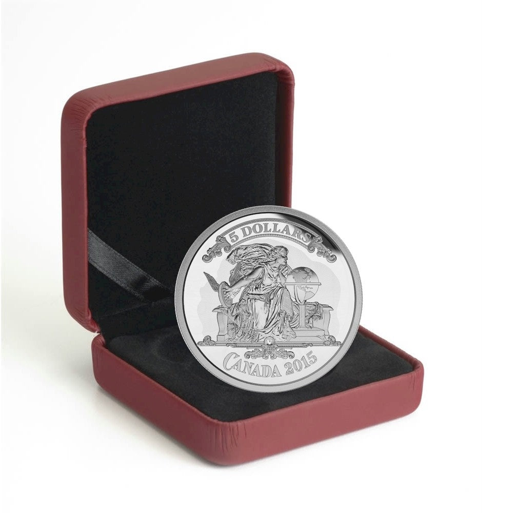 2015 $5 Canadian Bank Notes - Vignette Fine Silver (No Tax)