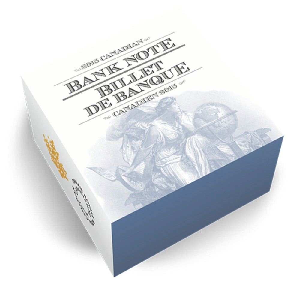 2015 $5 Canadian Bank Notes - Vignette Fine Silver (No Tax)