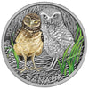 2015 Canada $20 Baby Animals: Burrowing Owl Fine Silver (No Tax)